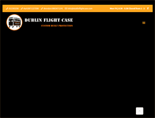 Tablet Screenshot of dublinflightcase.com